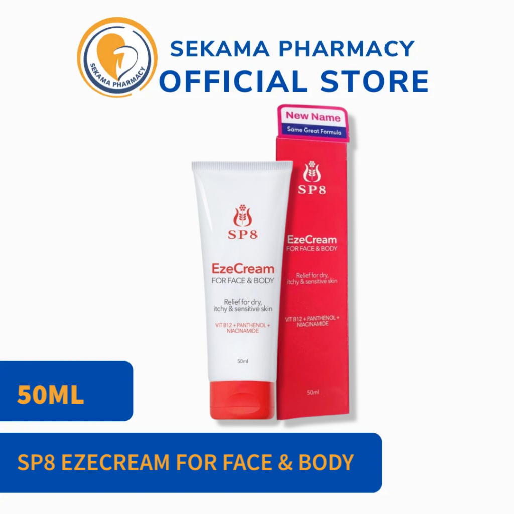 SP8 EZECREAM FOR FACE & BODY 50ML [EXP: 05/2028] | Shopee Malaysia