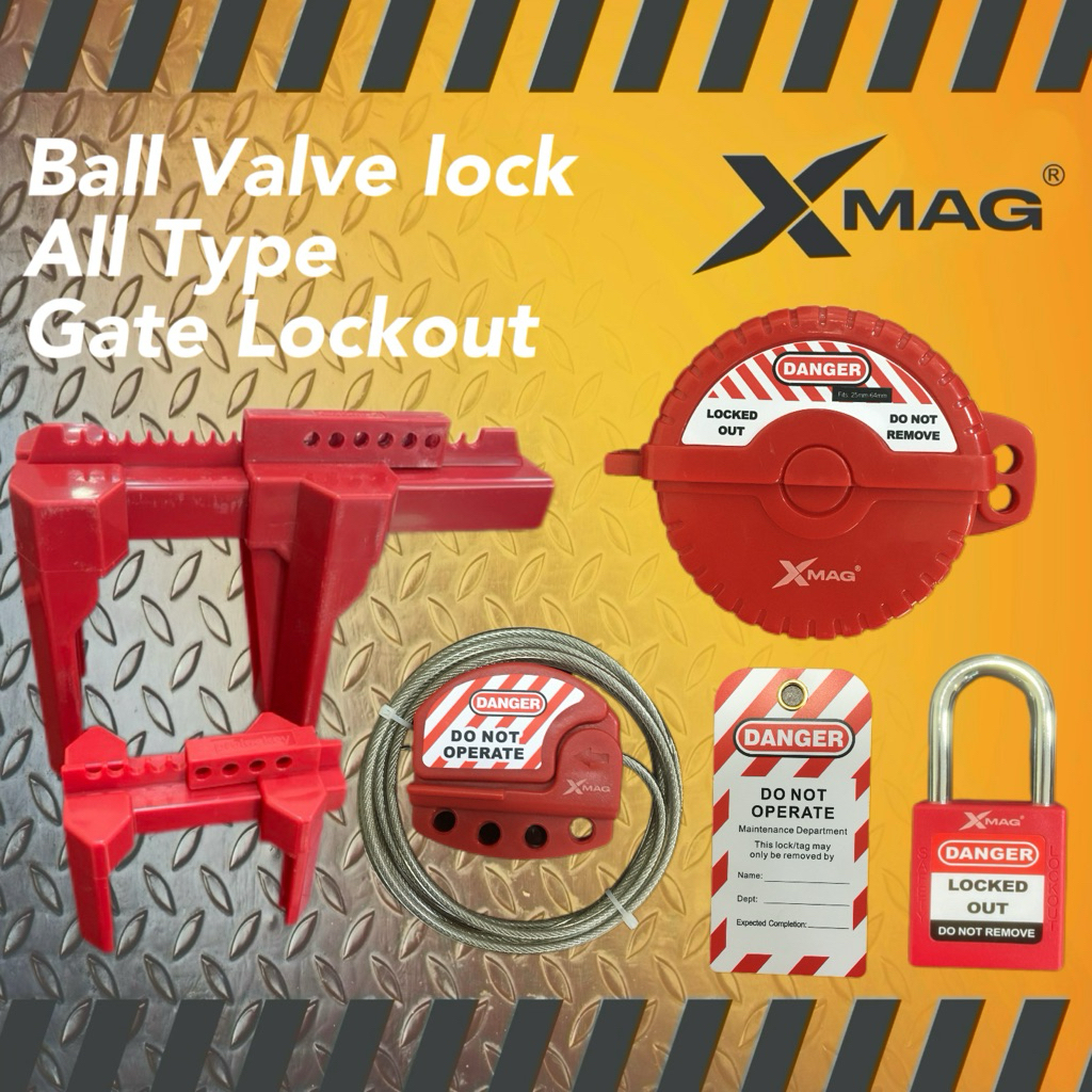 LOTO BALL VALVE LOCK LOCKOUT ALL TYPE | Shopee Malaysia