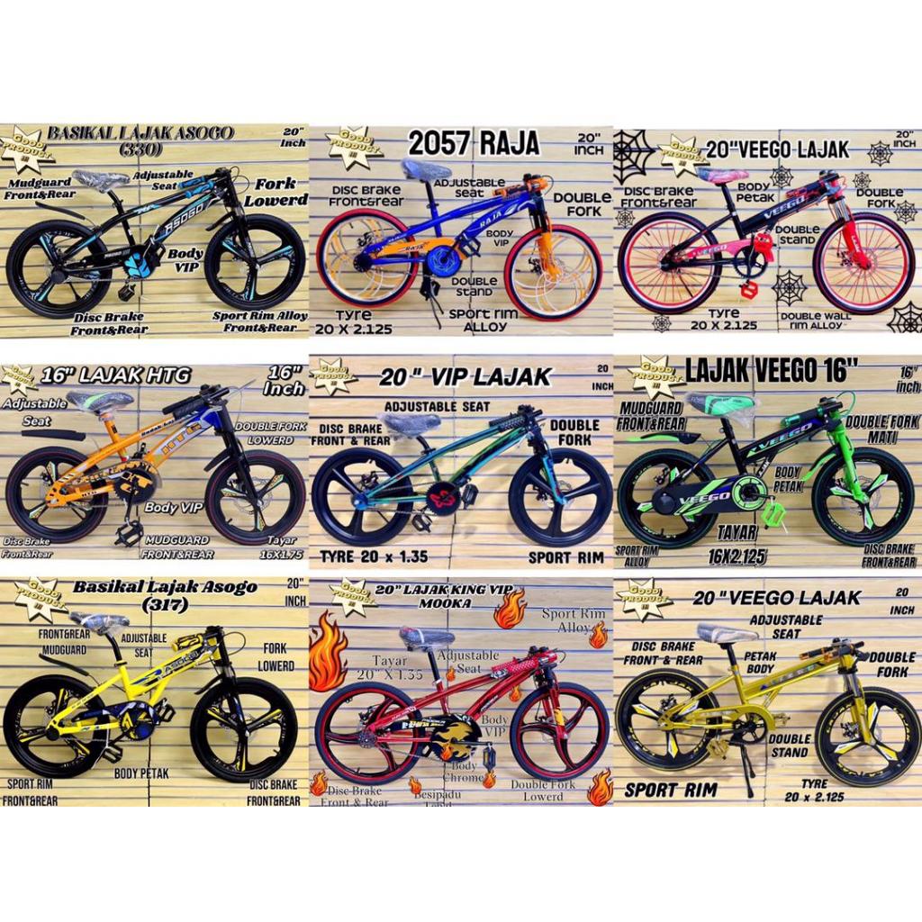 BASIKAL MURAH BMX BUDAK/SPORT RIM 16