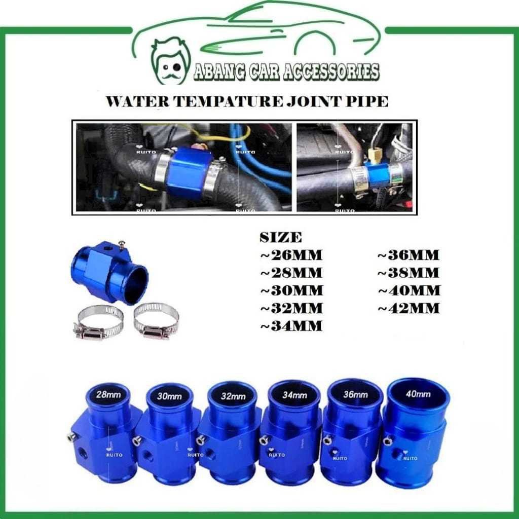 HKS Water Temperature Joint Pipe – Adapter Sensor Suhu untuk Meter ...