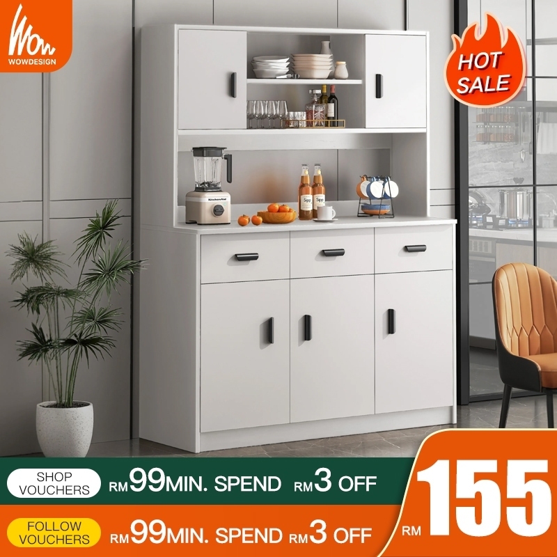 Kabinet Dapur Kitchen Cabinet Sideboard Storage Cabinet Pantry Cabinet ...