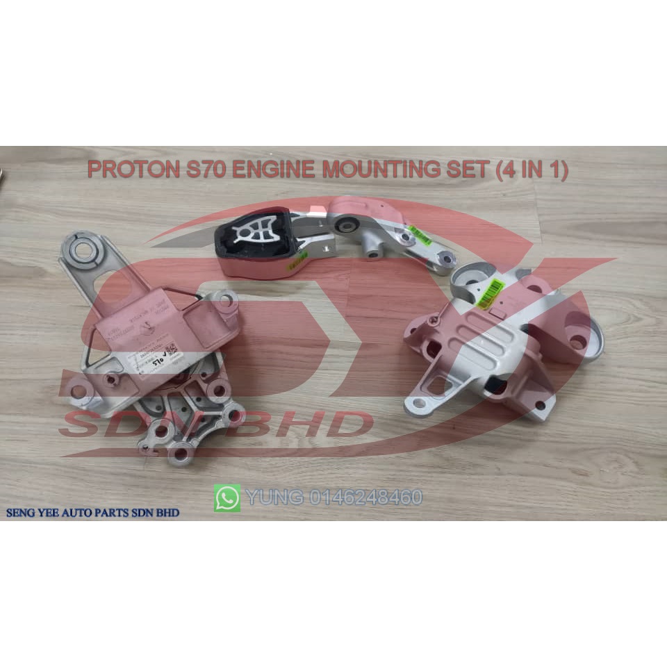 PROTON S70 1.5CC ENGINE MOUNTING SET (ORIGINAL) | Shopee Malaysia