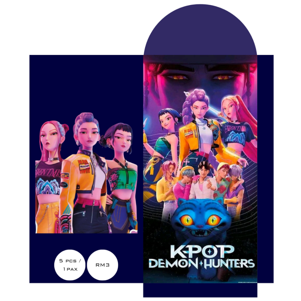 Sampul Raya / Angpao K-Pop Demon Hunters v3 | Shopee Malaysia