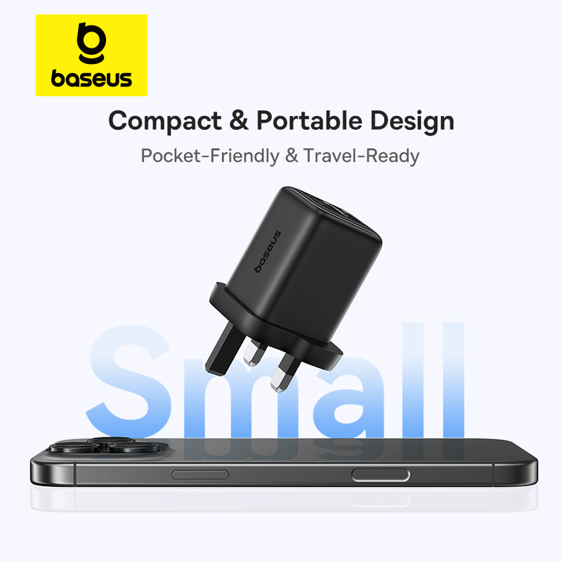 Baseus EnerFill FN11 Fast Charger 2U+C 30W UK | Shopee Malaysia