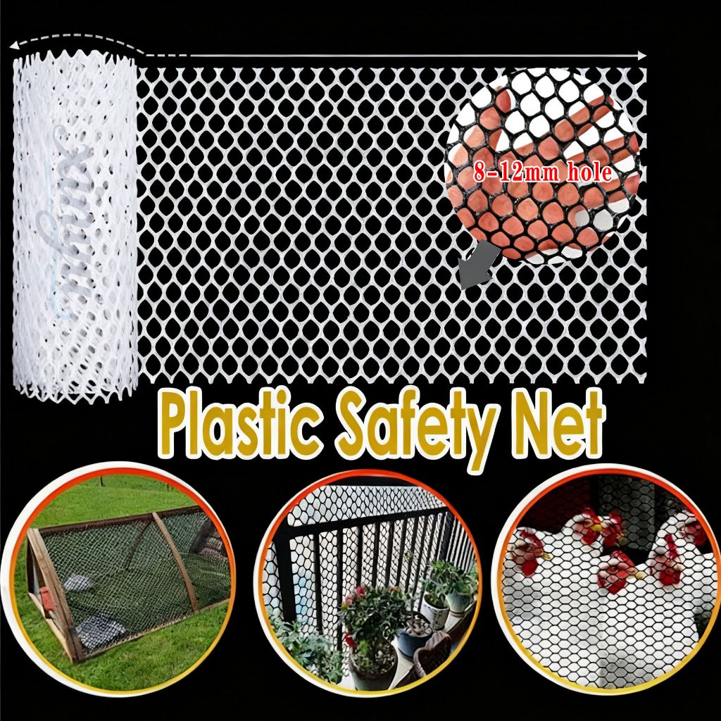 PVC Plastic Safety Net Cat Netting Jaring Keselamatan Plastik Balkoni ...