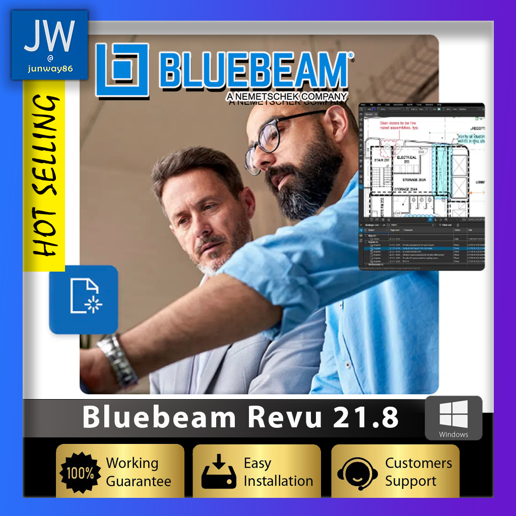 Bluebeam Revu 21.8 Version 2025 November Update with Installation ...