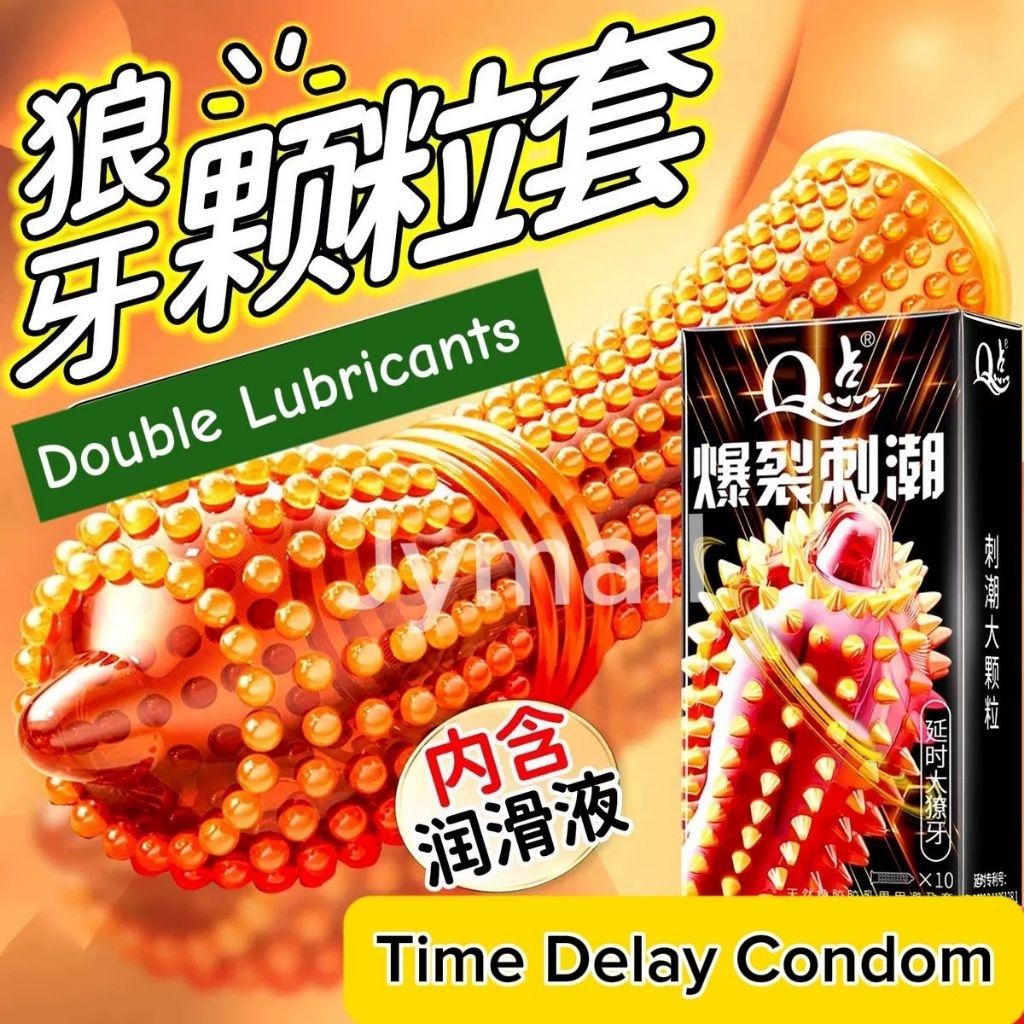 jymall Tahan lama nipis kondom Ekonomi Double pleasure Thin condom ...