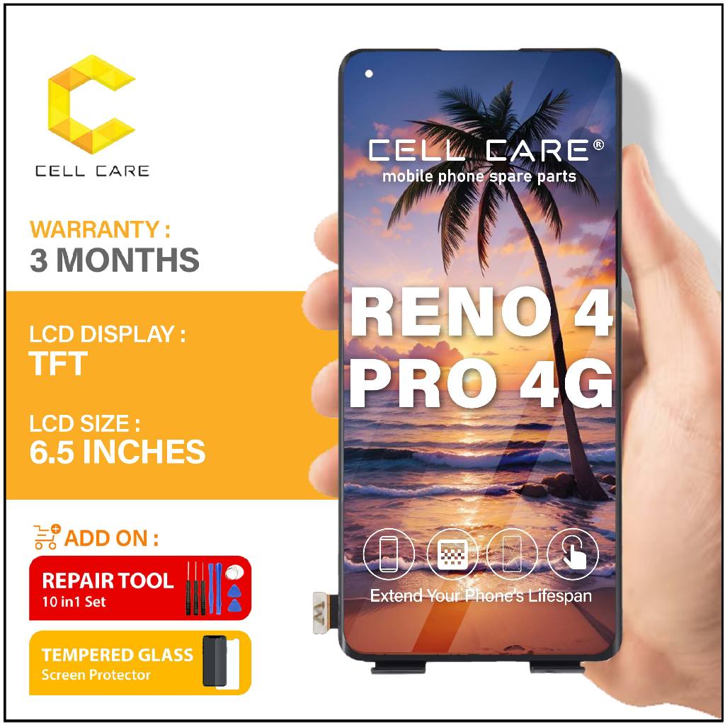 LCD For RENO 4 PRO 4G CPH2109 / RENO 3 PRO 5G / FIND X2 NEO / ONEPLUS 8 ...