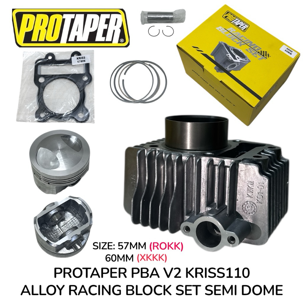 PROTAPER PBA V2 KRISS110 57/60MM RACING BLOCK SET | Shopee Malaysia