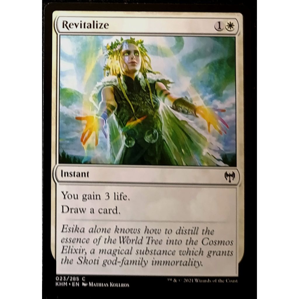 Magic The Gathering : Revitalize Common Kaldheim card. | Shopee Malaysia