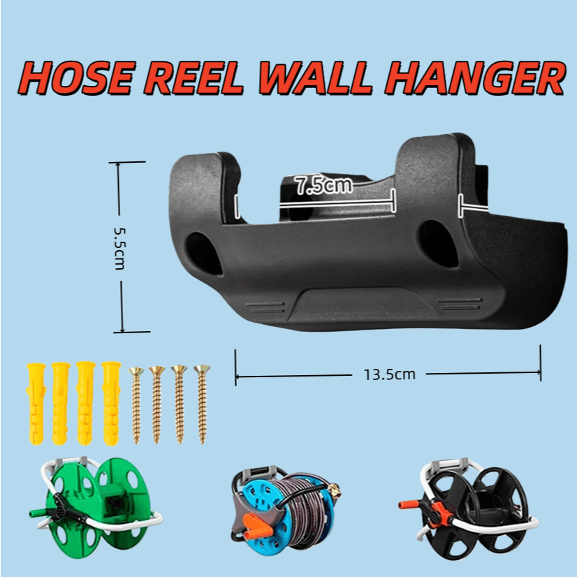 Hose Reel Hanger wall mount Wall accessories for hose reel | Shopee ...