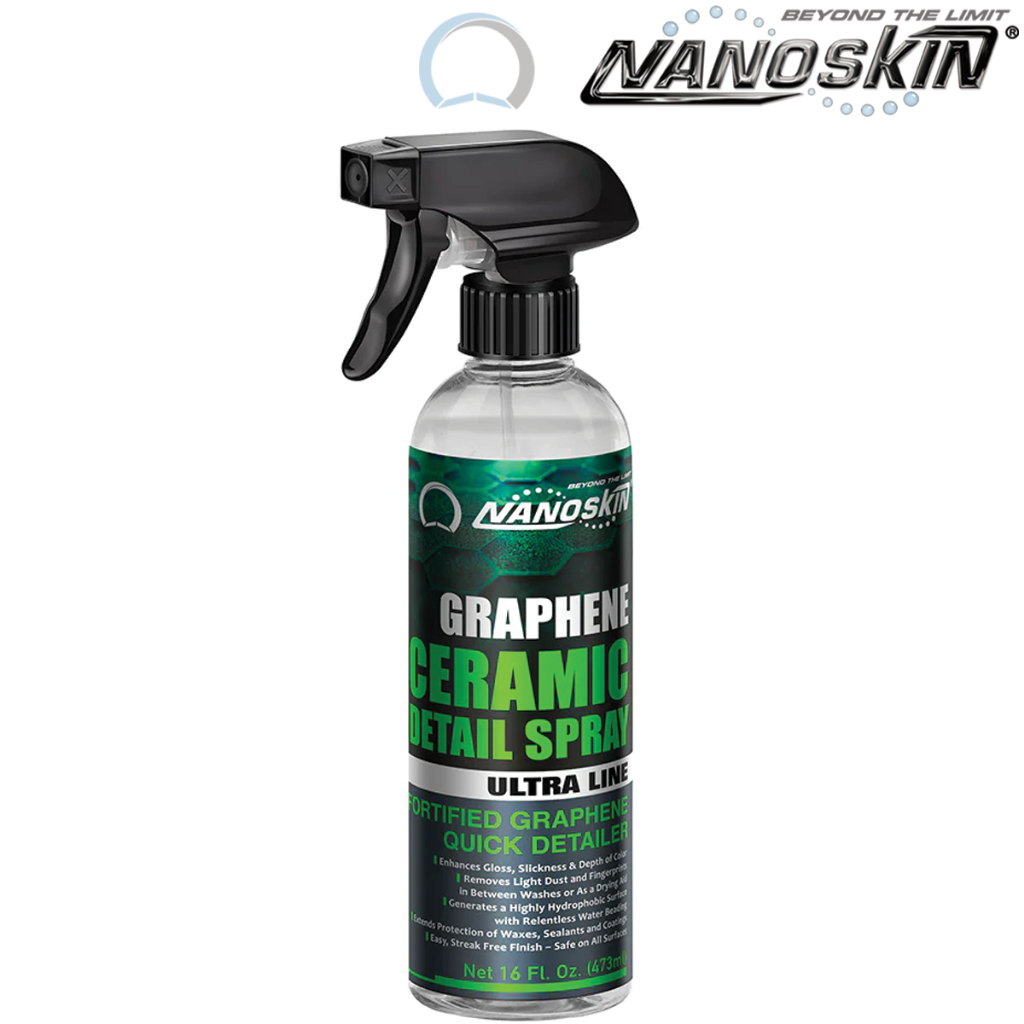 Nanoskin Graphene Ceramic Detail Spray - Quick Detailer - 16oz/473ml ...