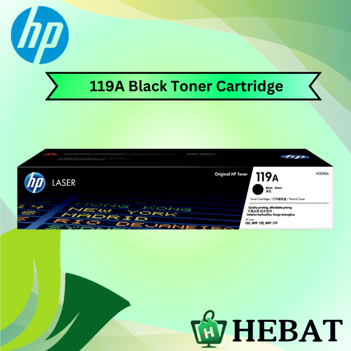 HP 119A Original Laser Toner Black, Cyan, Magenta, Yellow Cartridge ...