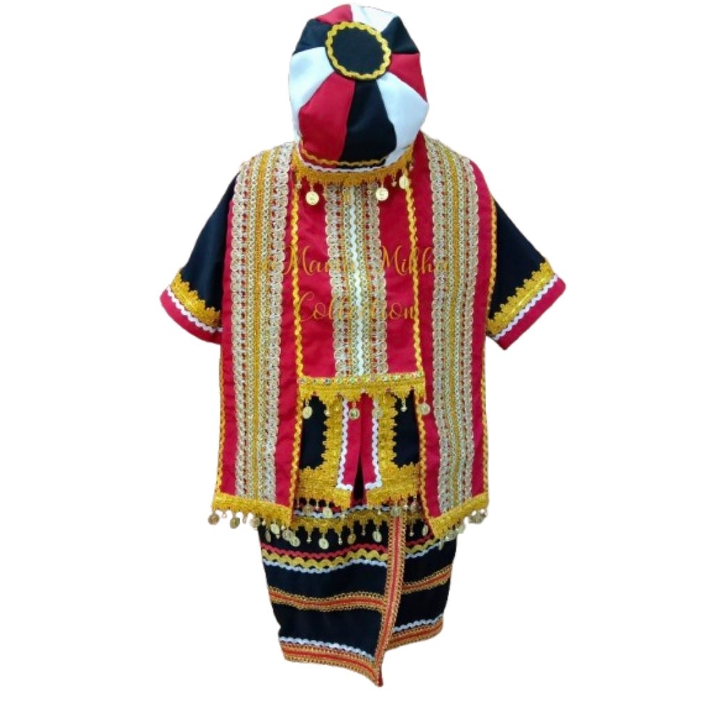 Baju Bidayuh Premium Tradisional Moden Bidayuh Sarawak Dayak | Shopee ...