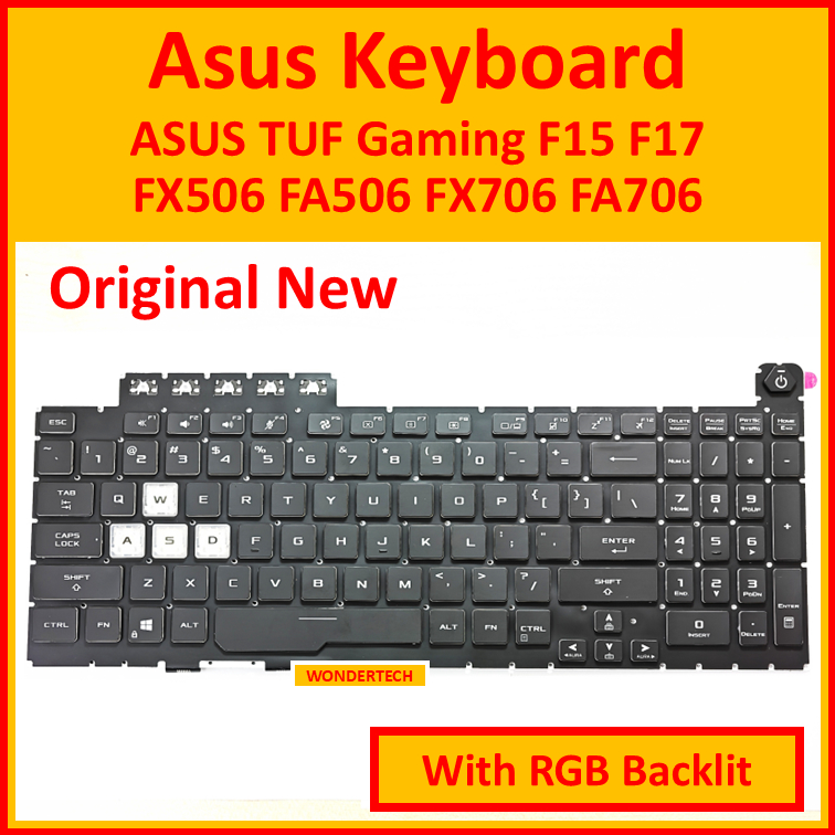 ASUS TUF Gaming F15 F17 FX506 FA506 FX706 FA706 Keyboard | Shopee Malaysia