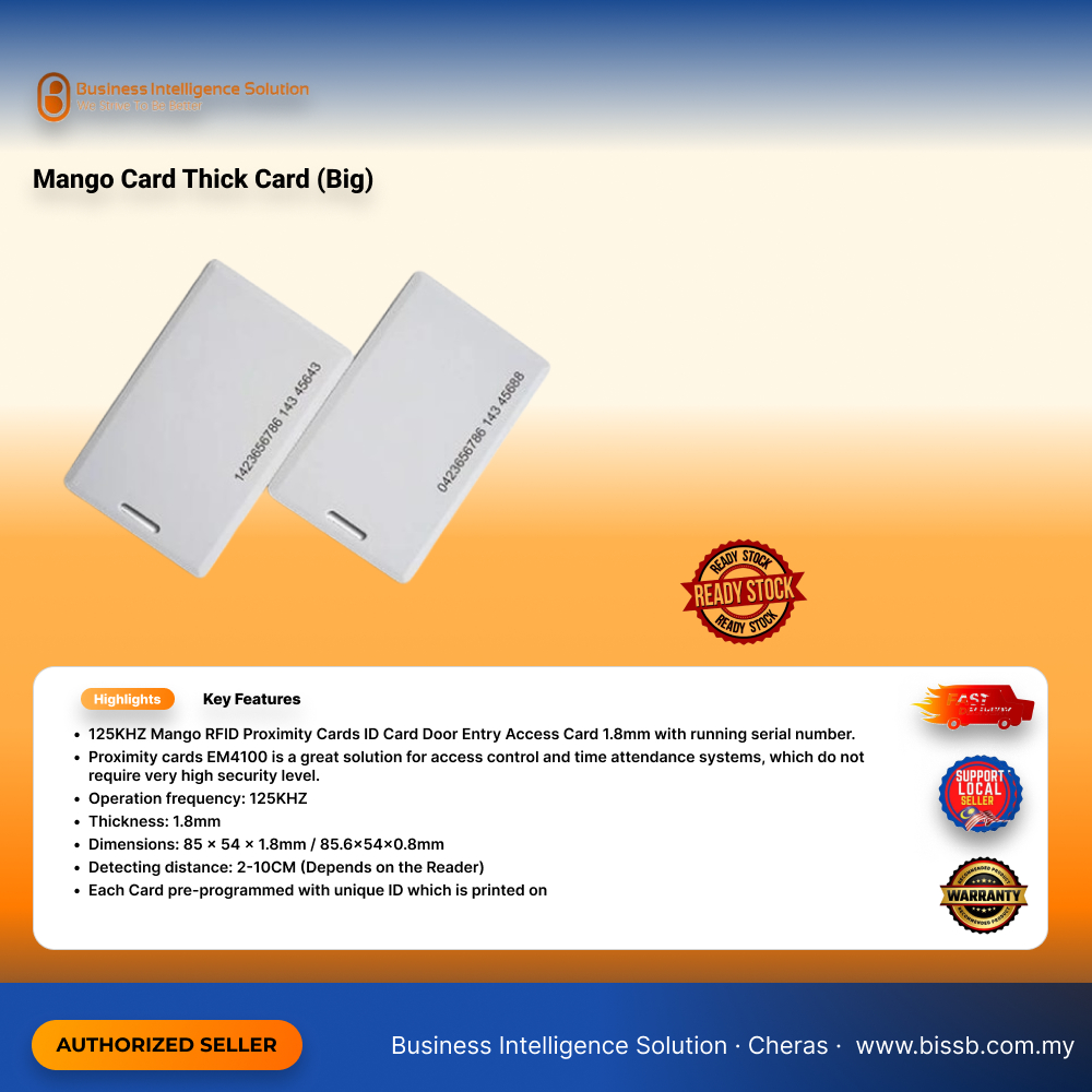 Mango Card Thick Card (Big) | Shopee Malaysia