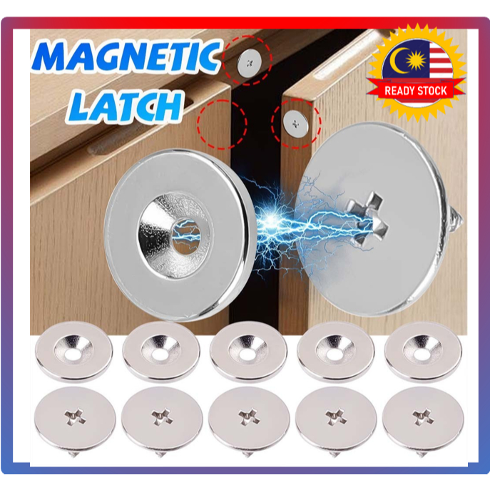 Drawer Cupboard Door Magnet Clasps - Magnetic Cabinet Catches Latch ...