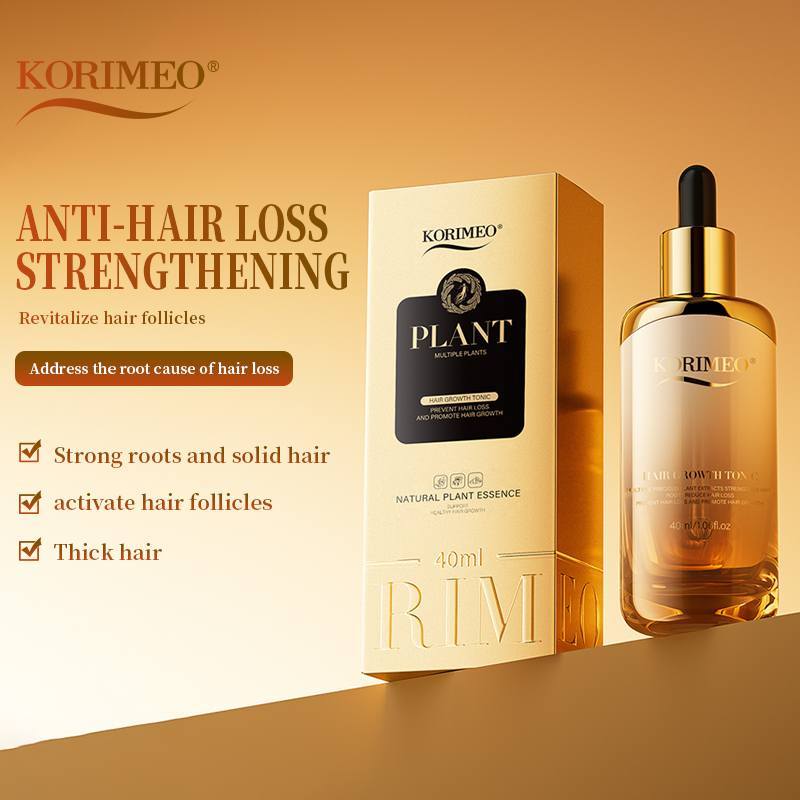 Korimeo 40ml Hair Growth Tonic Anti Hair Loss Treatment Plant Essence ...