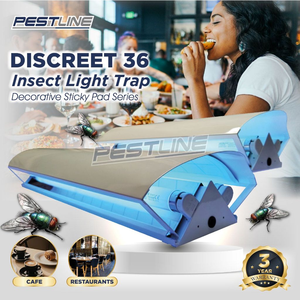 Discreet 36 Insect Light Trap /Flytrap/Perangkap Lalat - PESTLINE ...
