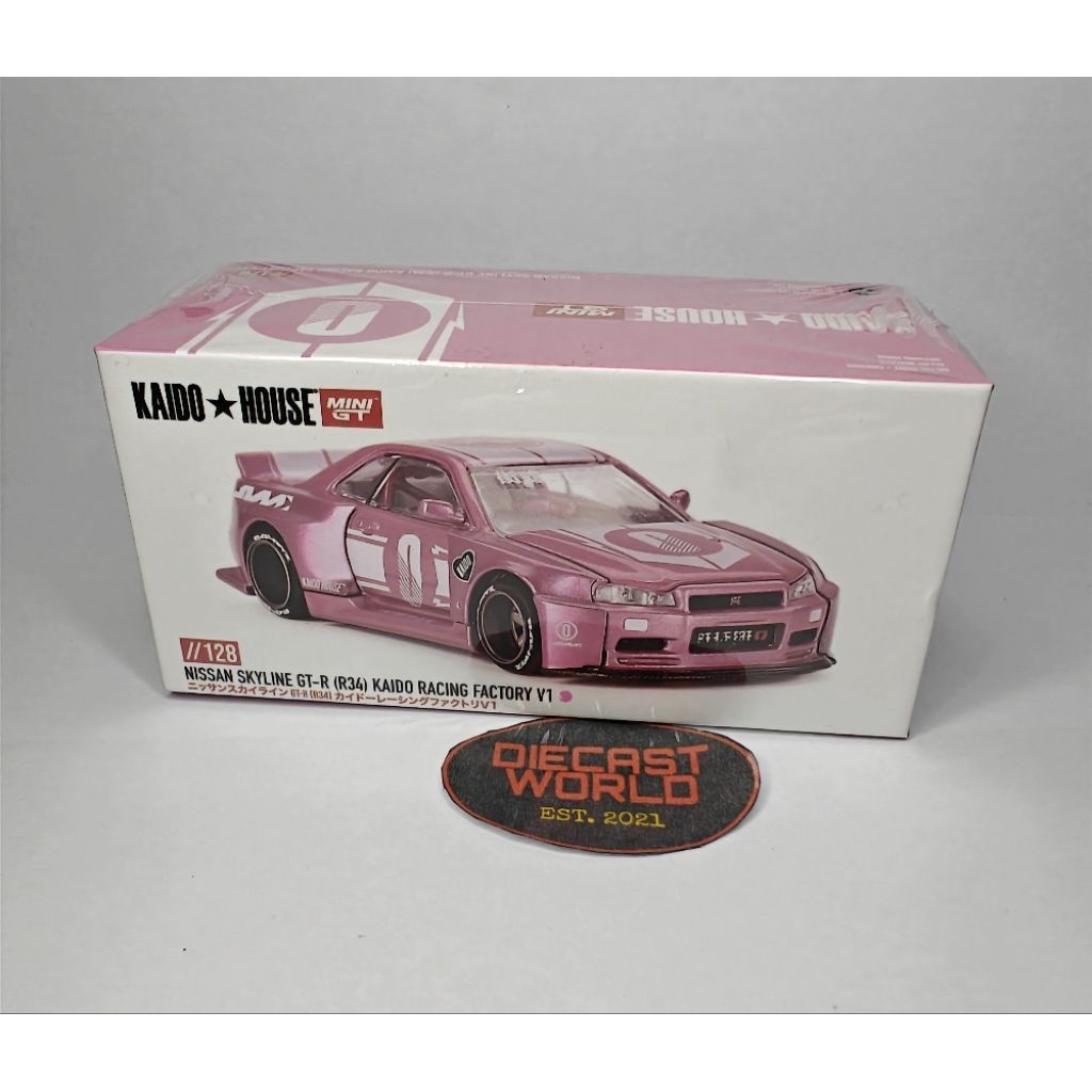Mini GT Kaido House #128 Nissan Skyline GTR R34 Kaido Racing Factory V1 ...
