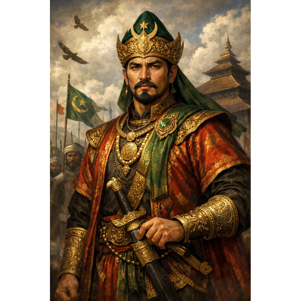 YY#20 Pitis Demak سلطان رتو ڤڠرن الڤات ه The First Islamic Ruler In ...