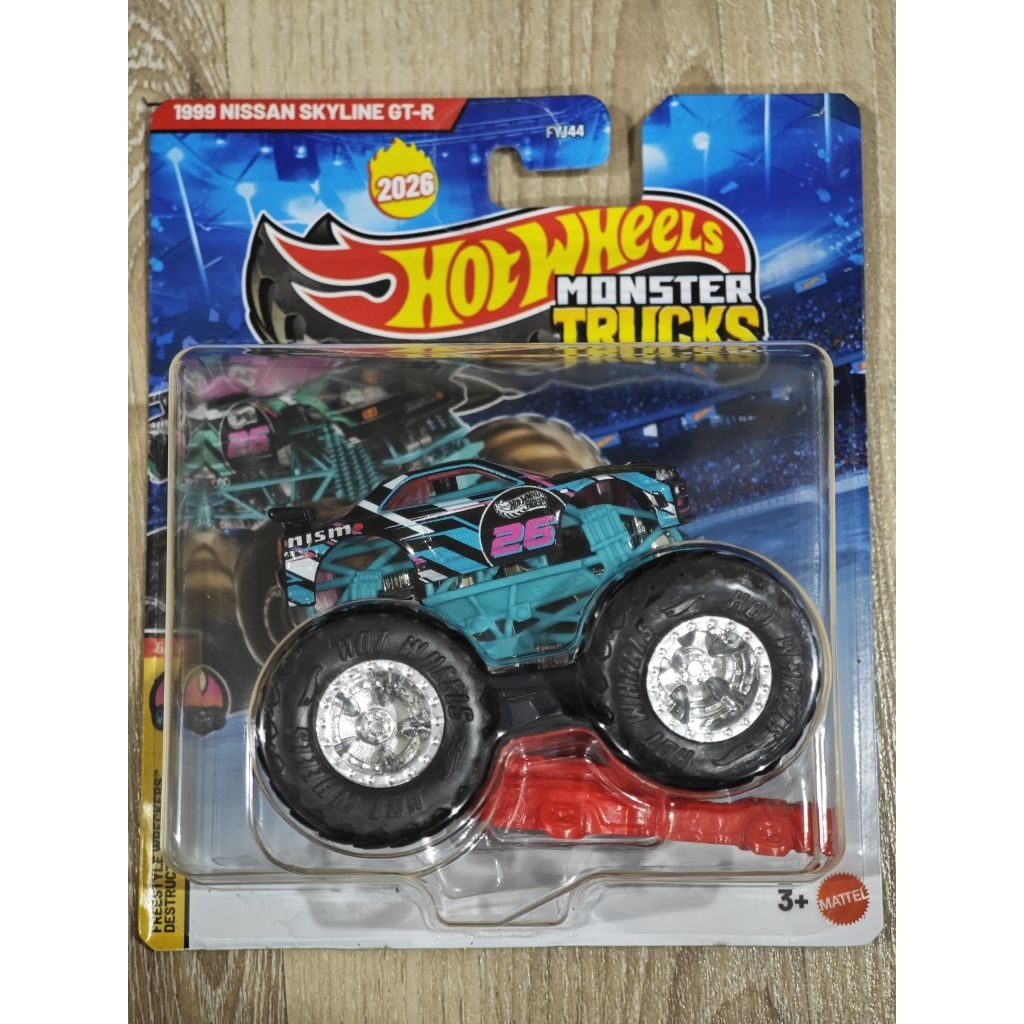 Hot Wheels Nissan Skyline GT-R R34 2026 Monster trucks FnF | Shopee ...