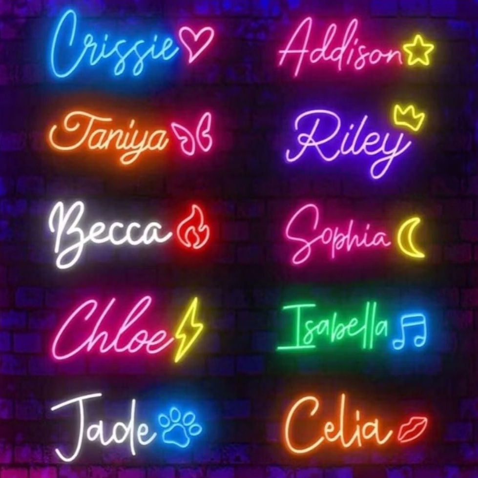 Led Neonsign Custom Name Wordings Neon Light Custom | Shopee Malaysia