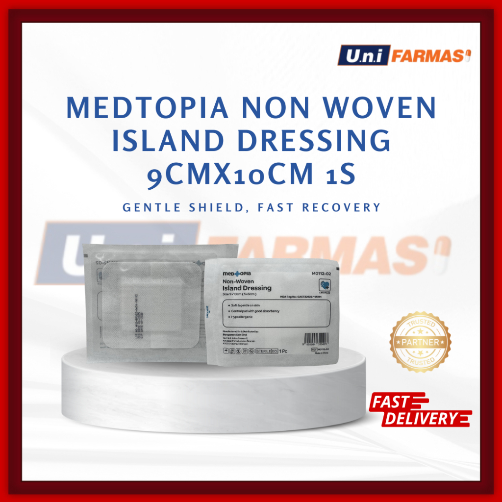 MEDTOPIA NON WOVEN ISLAND DRESSING 1S | Shopee Malaysia
