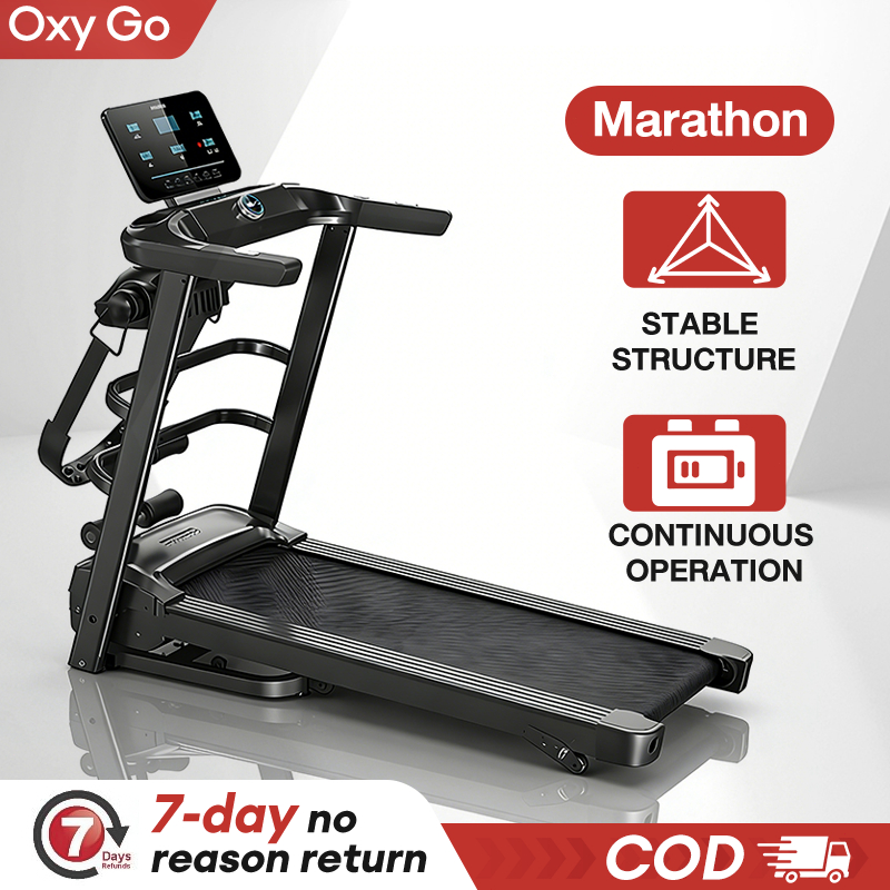 MY-HI Treadmill Exercise Smart Pad Machine Ultra-Thin Indoor Foldable ...