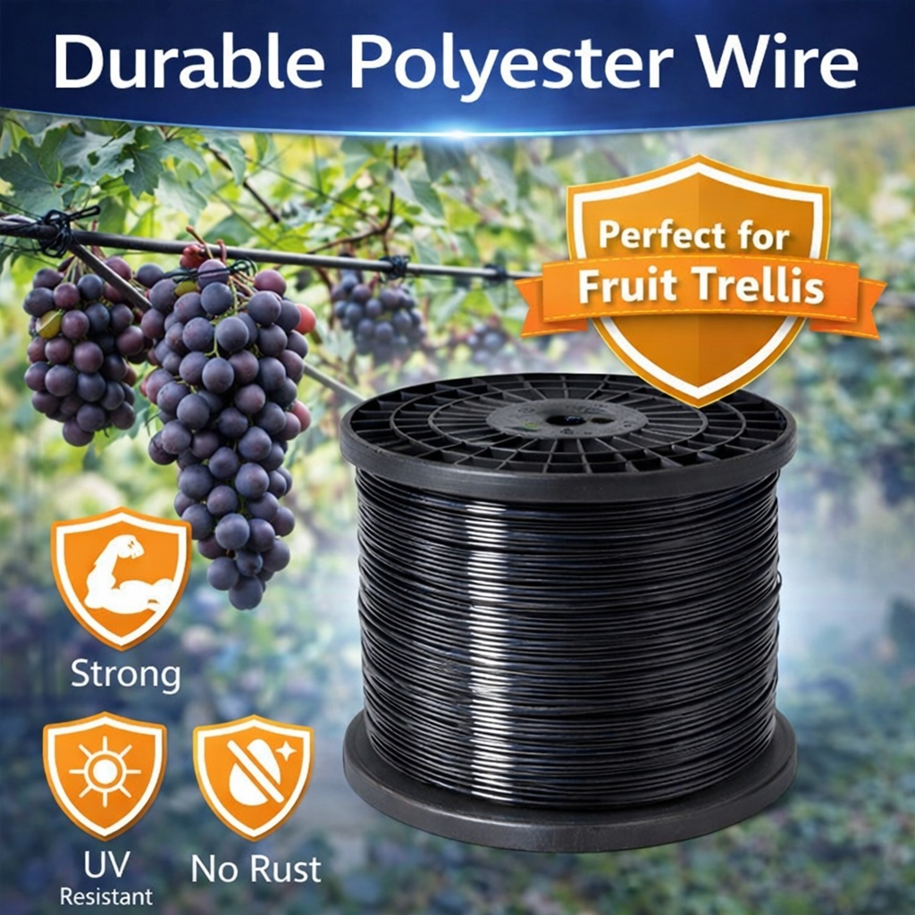Polyester Wire PET Wire for Greenhouse & Agriculture | Strong UV ...