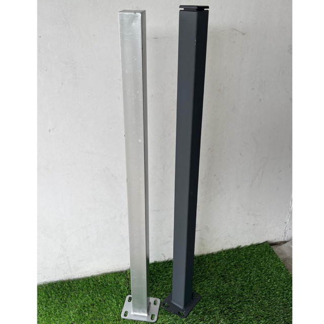 Tiang hollow 2x2 siap tapak 3-5 kaki siap cat | Shopee Malaysia