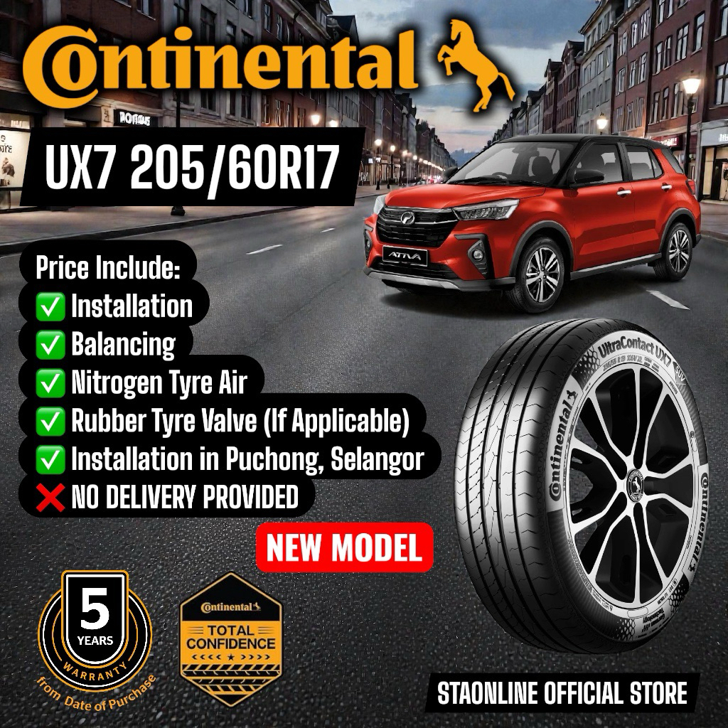 Buy continental ux7 Online With Best Price, Aug 2026 | Shopee Malaysia