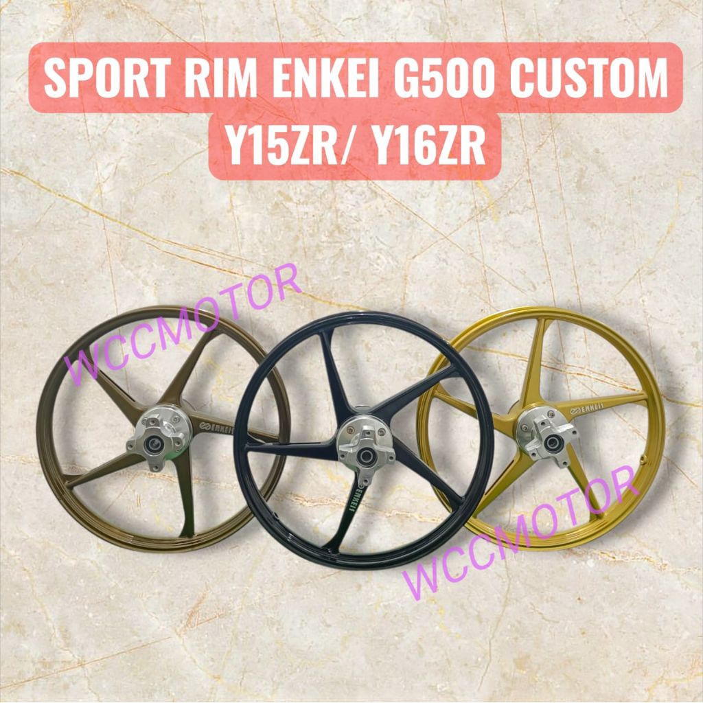 Sport Rim G500 Custom Enkei Y16ZR / Y15ZR | Shopee Malaysia