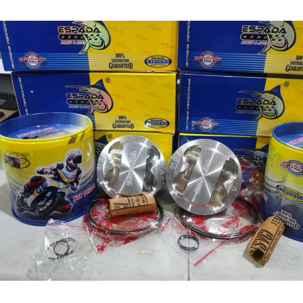 PISTON KIT FORGED ZR SEMI Y15ZR LC135 FZ150 R15 ESPADA 57MM 60MM 62MM ...