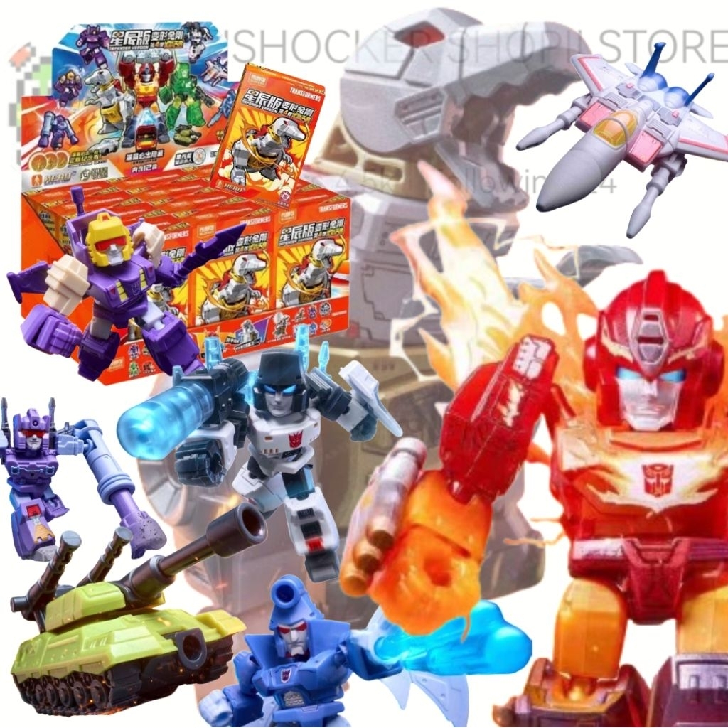 [12PCS SEALED NO REPEAT] BLOKES TRANSFORMER GALAXY VERSION DEFENDER ...