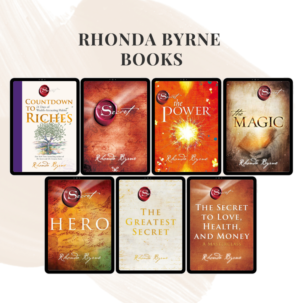 Rhonda Byrne Books | Countdown to Riches | The Secret Library Series ...