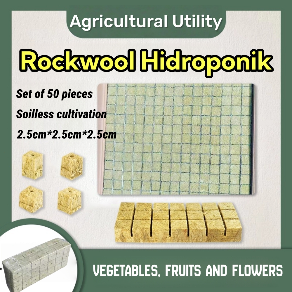 Agricultural rockwool soilless cultivation substrate, nutrient-rich ...