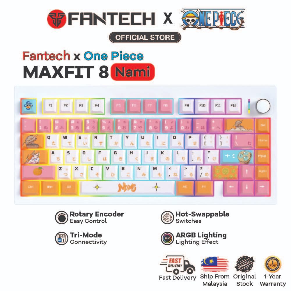 FANTECH x One Piece Nami Maxfit8 Gaming Keyboard MK921 | Shopee Malaysia