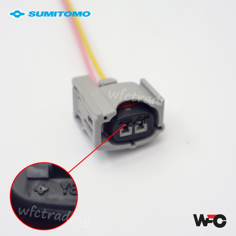 Toyota Fuel Injector Socket 2pin SUMITOMO Hiace Fuel Injector Socket ...
