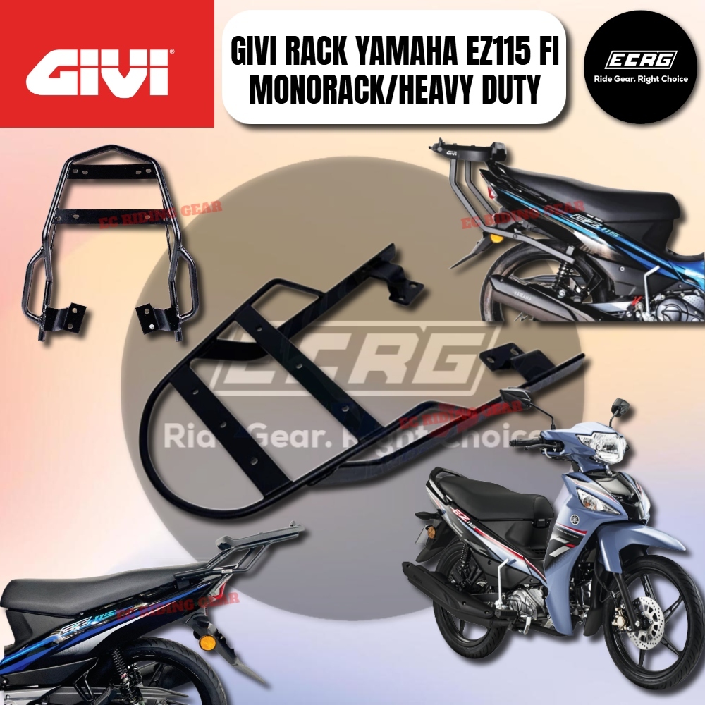 GIVI RACK 100% ORIGINAL MONORACK / HEAVY DUTY RACK / WITH STOPLIGHT ...