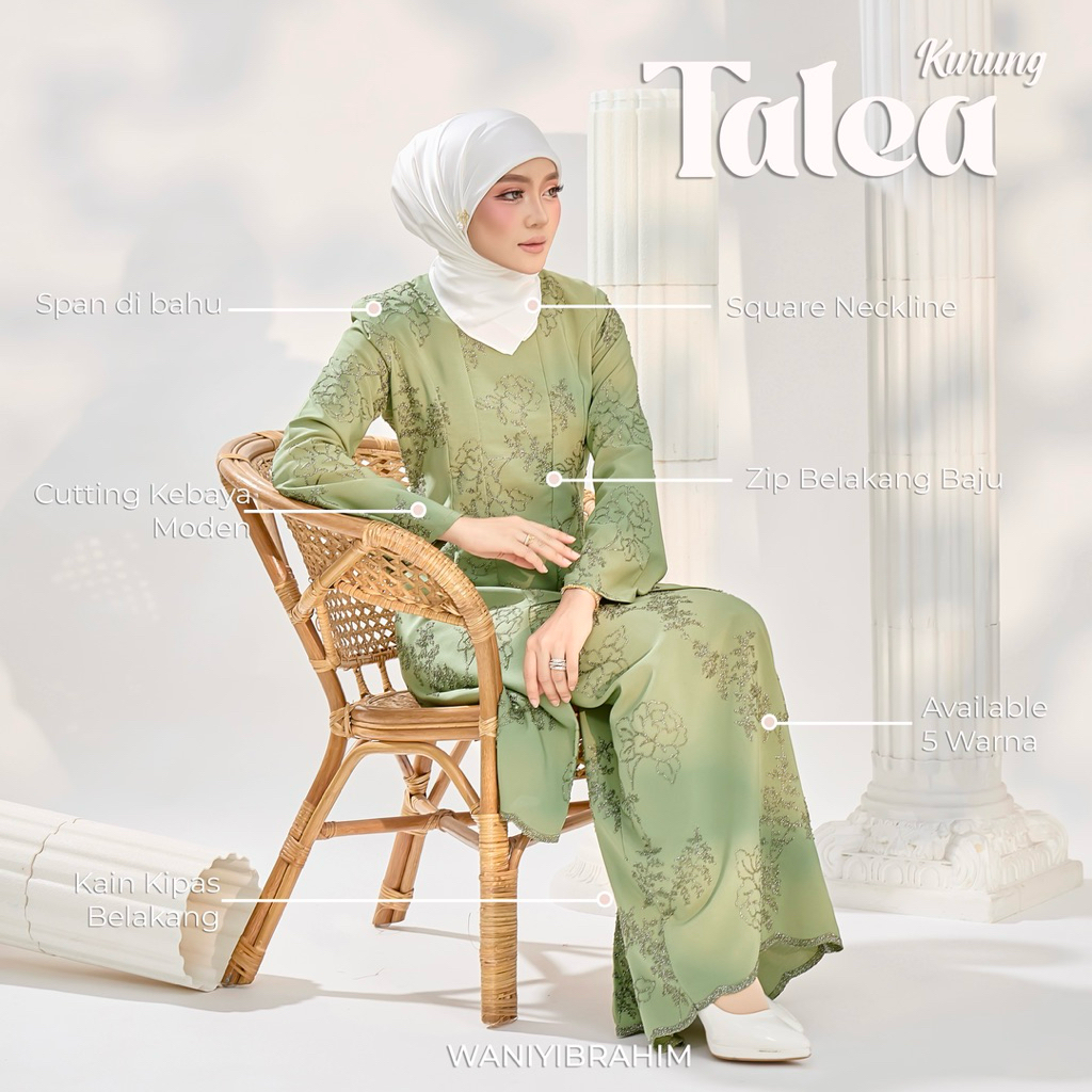 Talea Kurung (Sulam Embroidery) Collection 2026 | Shopee Malaysia