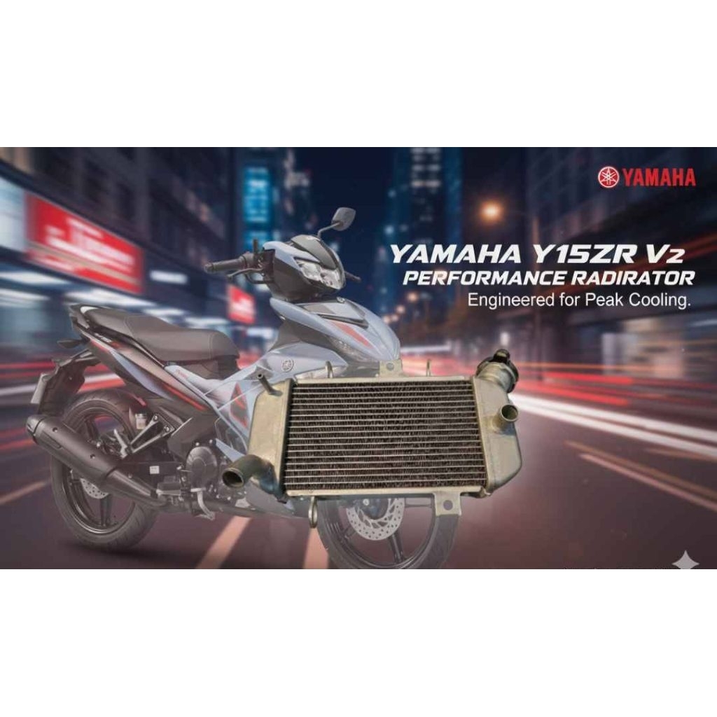 RADIATOR ASSY WATER COOLANT TANK ASSY YAMAHA 135LC V1-V8 Y15ZR V1/V2 ...