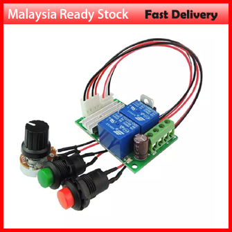 DC 6V 12V 24V PWM DC motor speed controller forward and reverse switch