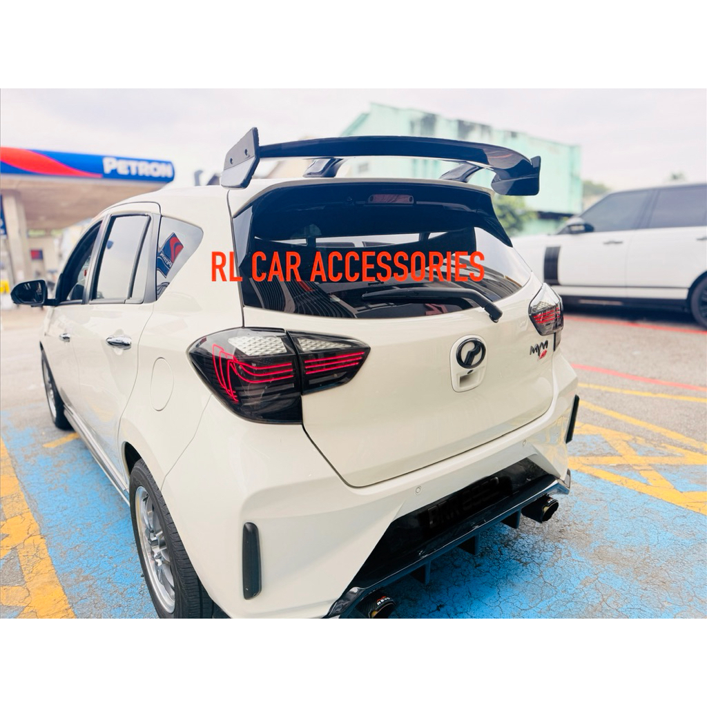 Perodua myvi Gen3 G3 MZ rear roof top gt spoiler wing bodykit body kit ...