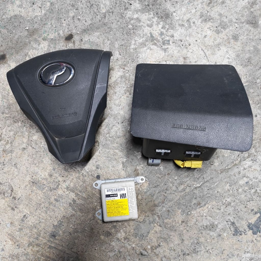 USED ORIGINAL PERODUA BEZZA AIR BAG STERING, AIR BAG DASHBOARD | Shopee ...