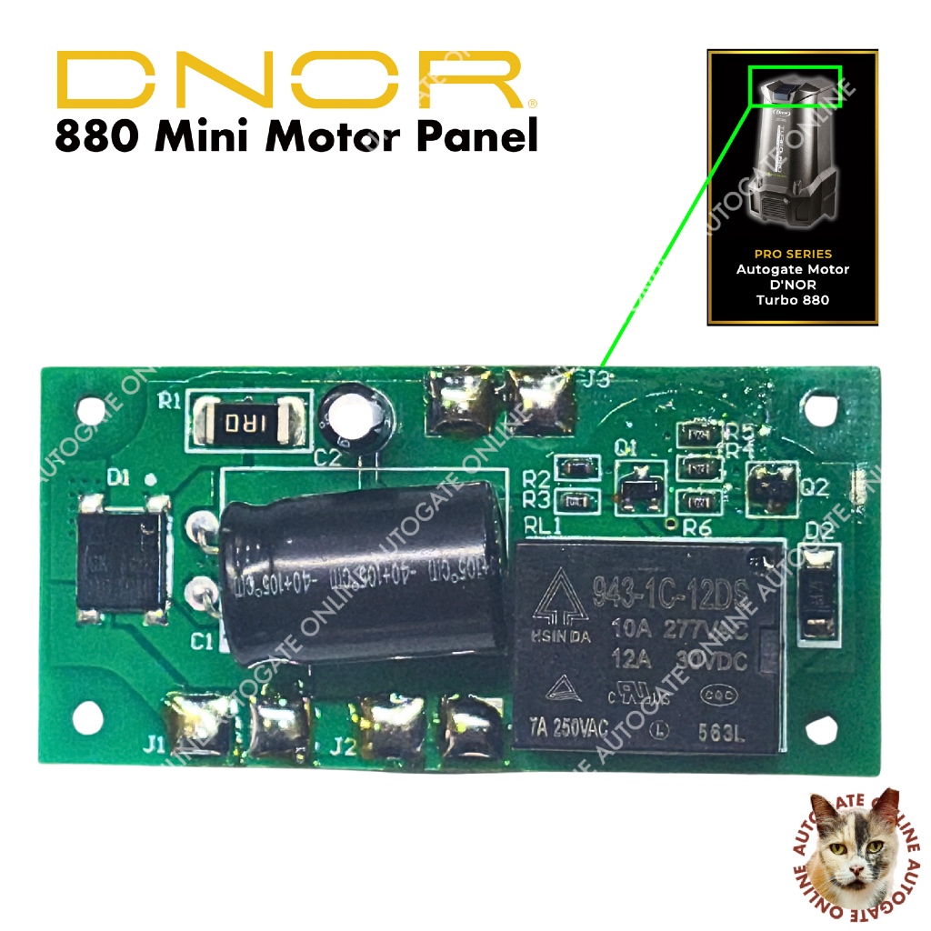 Dnor 880 Mini Motor Panel D’nor Autogate | Shopee Malaysia