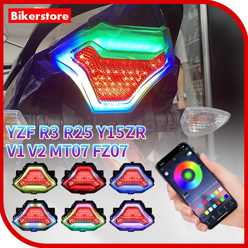Y15 R25 TST Tail Lamp Brake Lampu Belakang Turn Signal Light APP ...