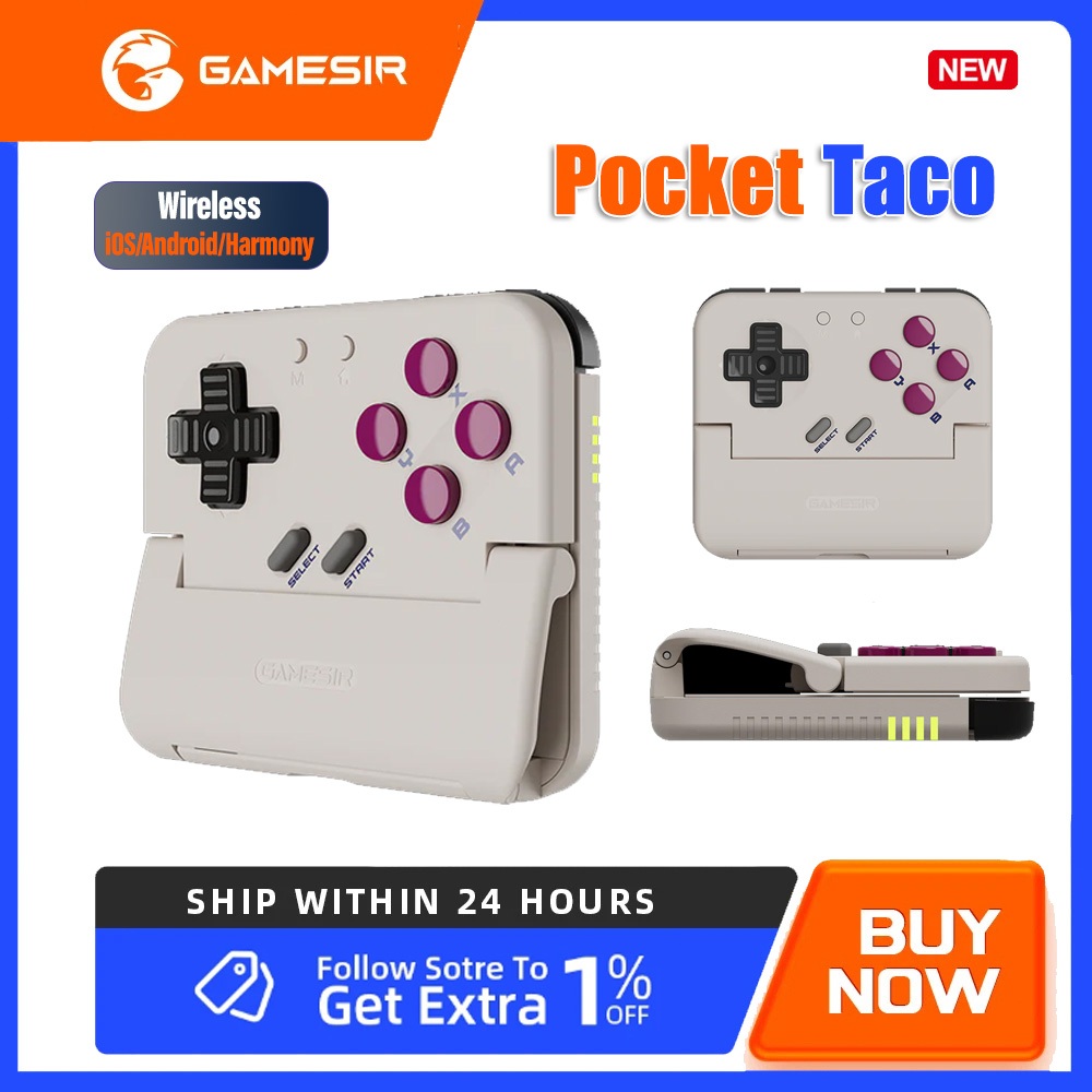 GameSir Pocket Taco Bluetooth Mobile Gaming Controller Perfect for ...