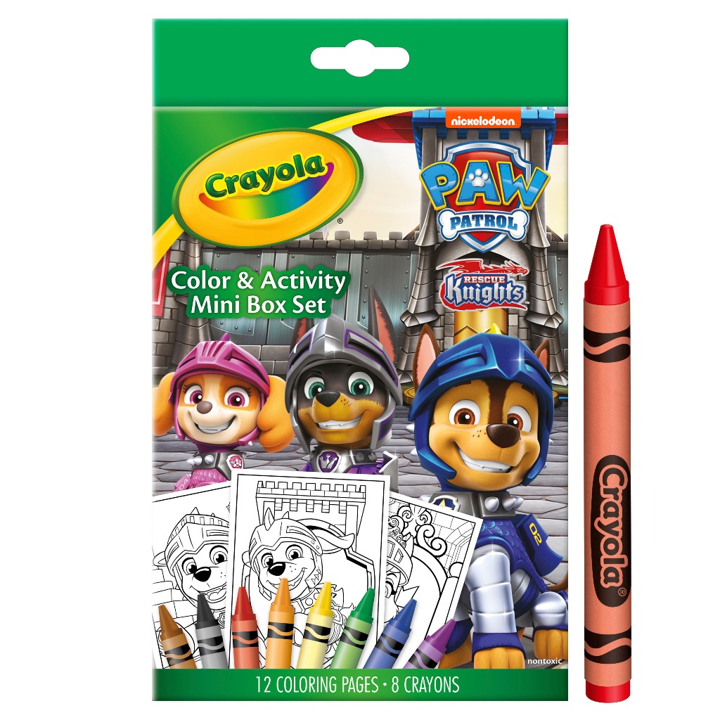 Crayola Color & Activity - Nickelodeon Paw Patrol - Mini Box Set - 12 ...