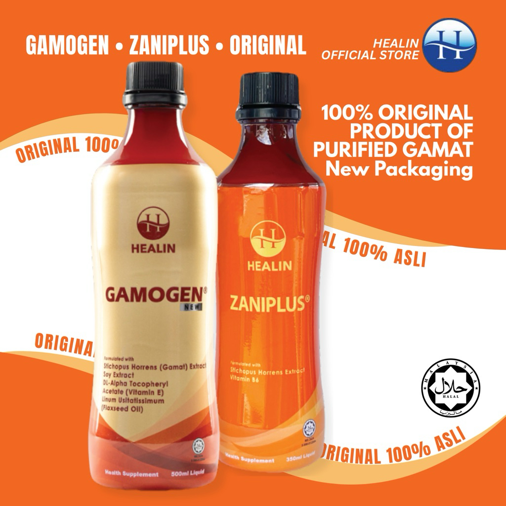 HEALIN Gamogen dan Zaniplus Suplimen Kesihatan Berasaskan Sebatian ...
